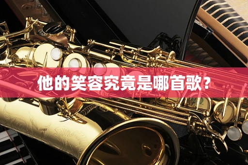 他的笑容究竟是哪首歌？
