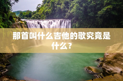 那首叫什么吉他的歌究竟是什么？