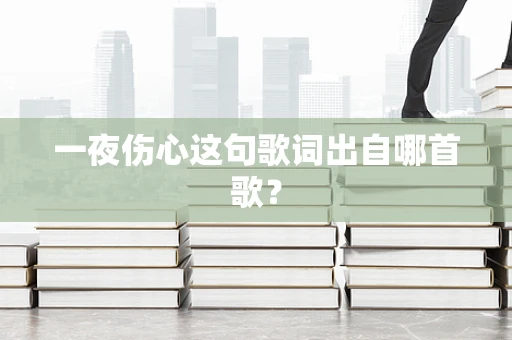 一夜伤心这句歌词出自哪首歌？