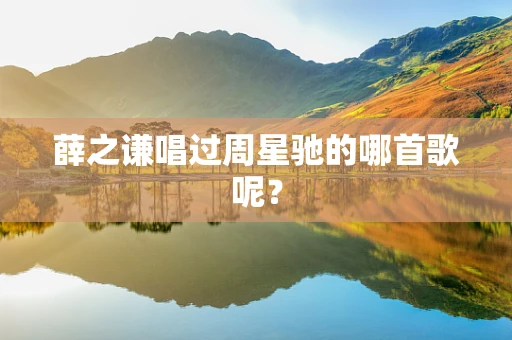 薛之谦唱过周星驰的哪首歌呢？
