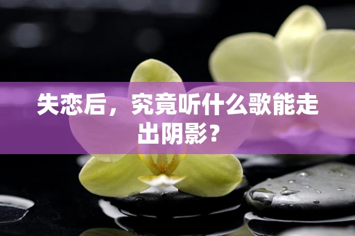 失恋后，究竟听什么歌能走出阴影？