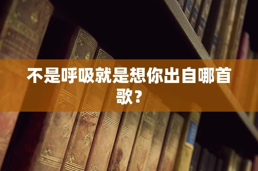 不是呼吸就是想你出自哪首歌？