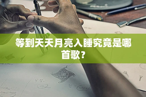 等到天天月亮入睡究竟是哪首歌？