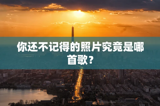 你还不记得的照片究竟是哪首歌？