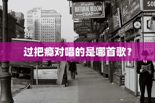 过把瘾对唱的是哪首歌？