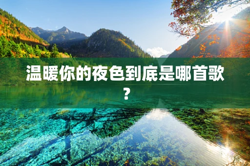 温暖你的夜色到底是哪首歌？