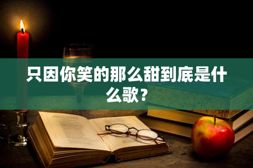只因你笑的那么甜到底是什么歌？