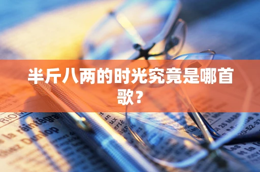半斤八两的时光究竟是哪首歌？