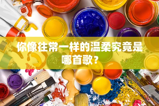 你像往常一样的温柔究竟是哪首歌？