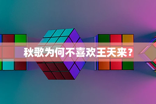 秋歌为何不喜欢王天来？