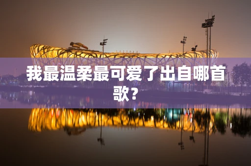 我最温柔最可爱了出自哪首歌？