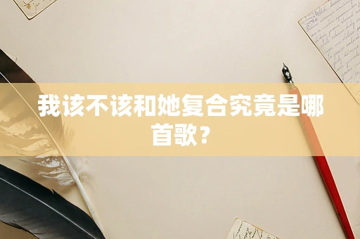 我该不该和她复合究竟是哪首歌？