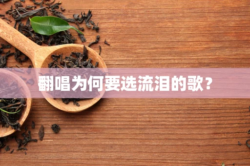 翻唱为何要选流泪的歌？