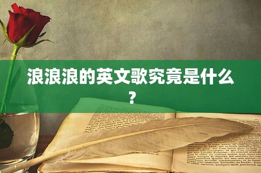 浪浪浪的英文歌究竟是什么？