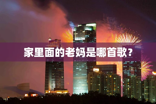家里面的老妈是哪首歌？