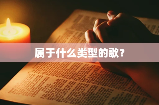 属于什么类型的歌？