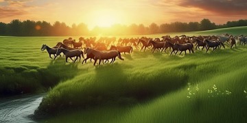 哪首歌是描绘马儿奔跑的音乐呢？