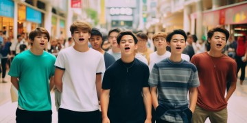 购物广场男生唱什么歌合适呢？
