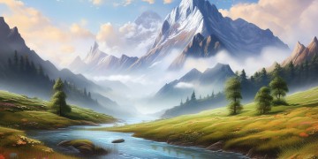 风景秀丽的山与水究竟是哪首歌？