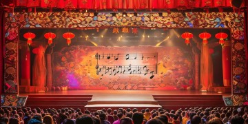 春节联欢晚会放的歌究竟是什么？