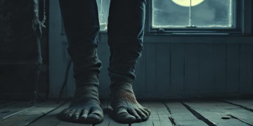 黑黑的脚后跟出自哪首歌？