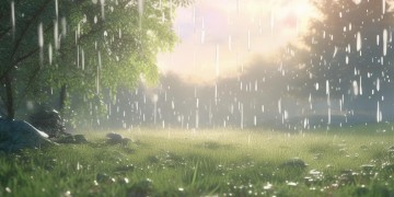 天上是否下过雨出自哪首歌？