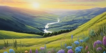 丘陵歌究竟描绘了什么地方？