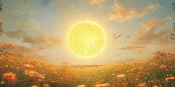 我牵着大太阳出自哪首歌？