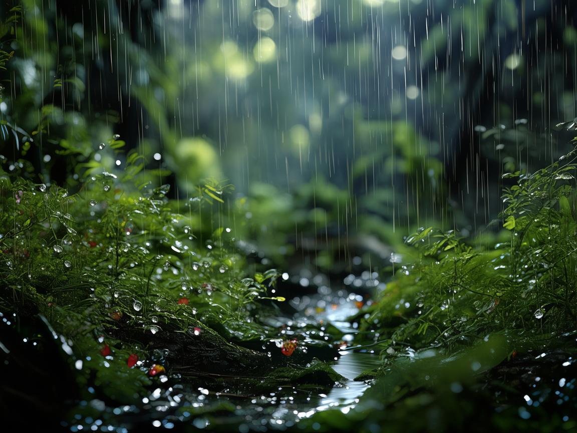 雨中百合唱的究竟是什么歌？