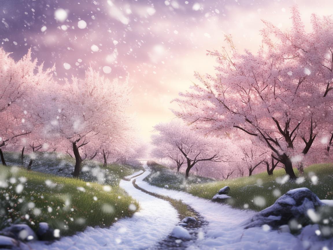 春天的雪花有多美究竟出自哪首歌？